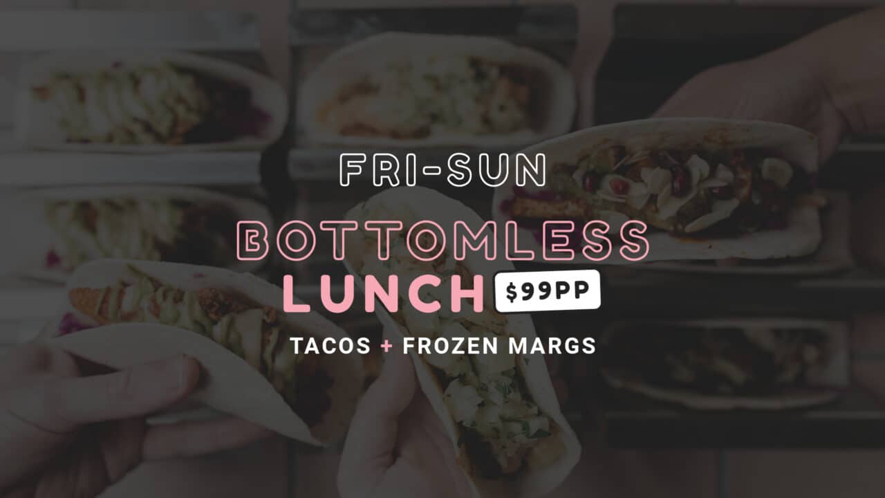 Bottomless Lunch promo